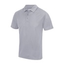 Koszulka Polo Klasyczna Szybkoschnąca Poliestrowa JC040 - Heather Grey (Solid)