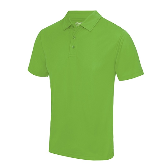 Koszulka Polo Klasyczna Szybkoschnaca Poliestrowa JC040 - Lime Green