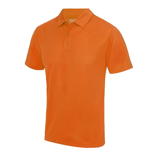 Koszulka Polo Klasyczna Szybkoschnaca Poliestrowa JC040 - Orange Crush