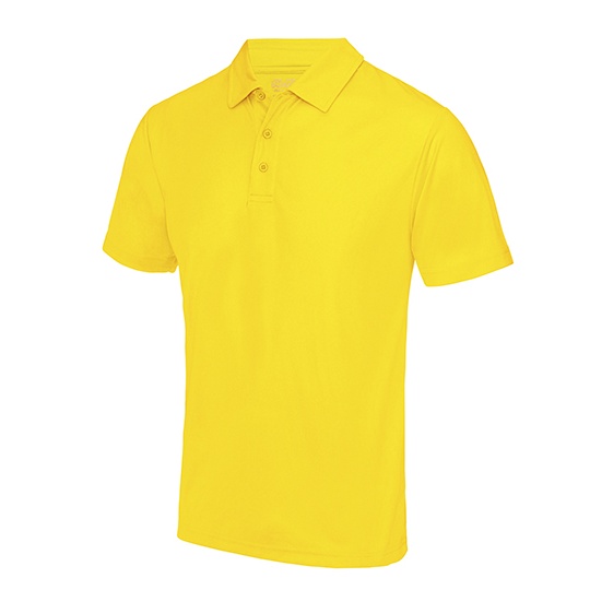 Koszulka Polo Klasyczna Szybkoschnaca Poliestrowa JC040 - Sun Yellow