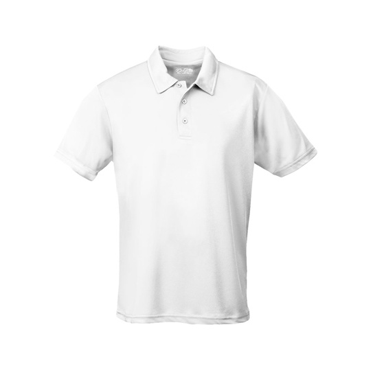 Polo Dzieciece Sportowe Szybkoschnace JC040J - Arctic White