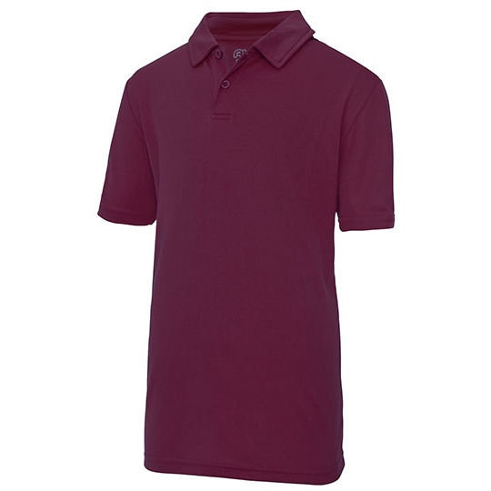 Dziecięce Polo Sportowe JC040J - Burgundy