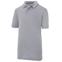 Polo Dziecięce Sportowe Szybkoschnace JC040J - Heather Grey (Solid)
