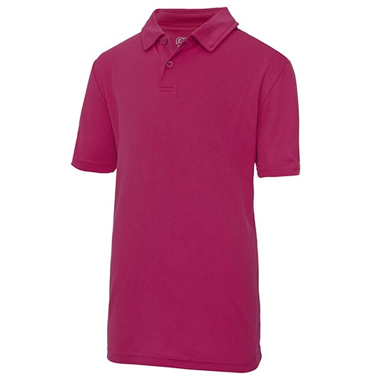 Polo Dzieciece Sportowe Szybkoschnace JC040J - Hot Pink