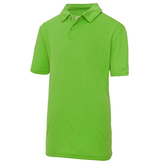 Polo Dziecięce Sportowe Szybkoschnące JC040J - Lime Green