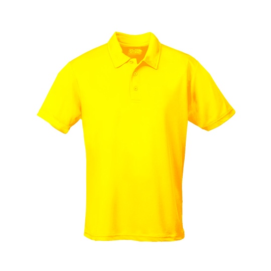 Polo Dzieciece Sportowe Szybkoschnace JC040J - Sun Yellow