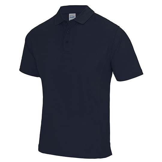 Polo Meskie Klasyczne Oddychajace Poliester JC041 - French Navy