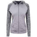 Bluza Damska Slim Odprowadzajaca Wilgoc JC058 - Grey & Grey Melange