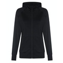 Bluza Damska Slim Odprowadzajaca Wilgoc JC058 - Jet Black & Jet Black