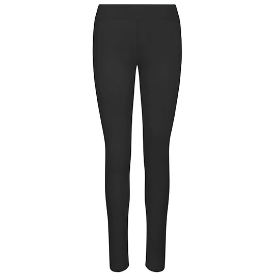 Legginsy sportowe damskie slim JC070 - Jet Black