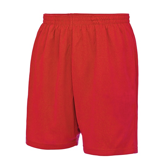 Szorty sportowe z kieszeniami JC080 - Fire Red