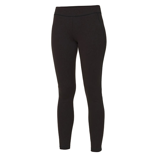 Damskie legginsy sportowe Slim JC087 - Jet Black