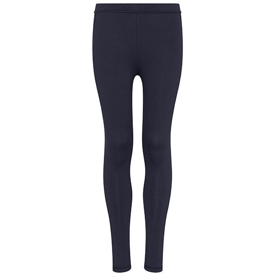 Dziewczęce legginsy sportowe JC087J - French Navy