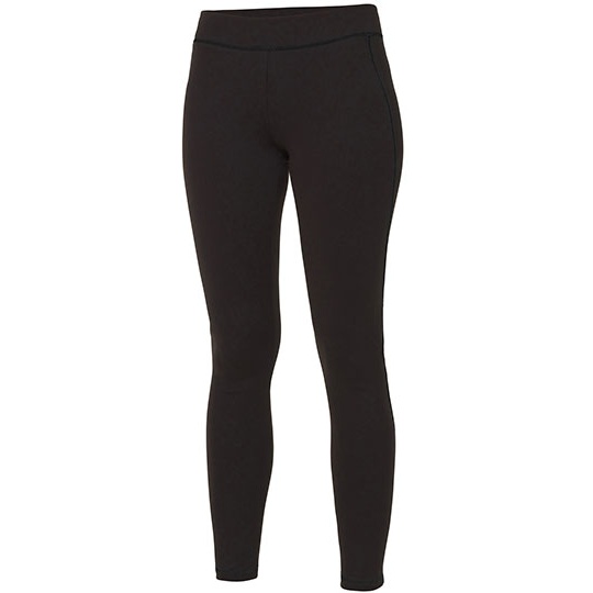 Dziewczęce legginsy sportowe JC087J - Jet Black