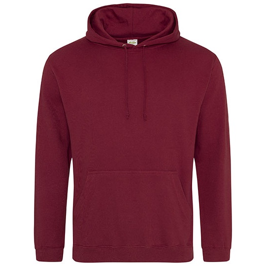 Bluza z kapturem JH001 - Burgundy