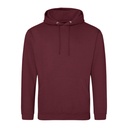 Bluza z kapturem JH001 - Burgundy Smoke