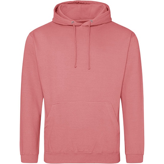 Bluza z kapturem JH001 - Dusty Rose