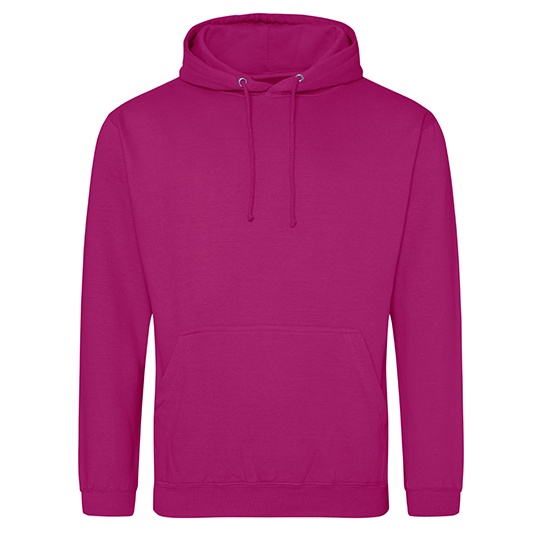 Bluza z kapturem JH001 - Festival Fuchsia
