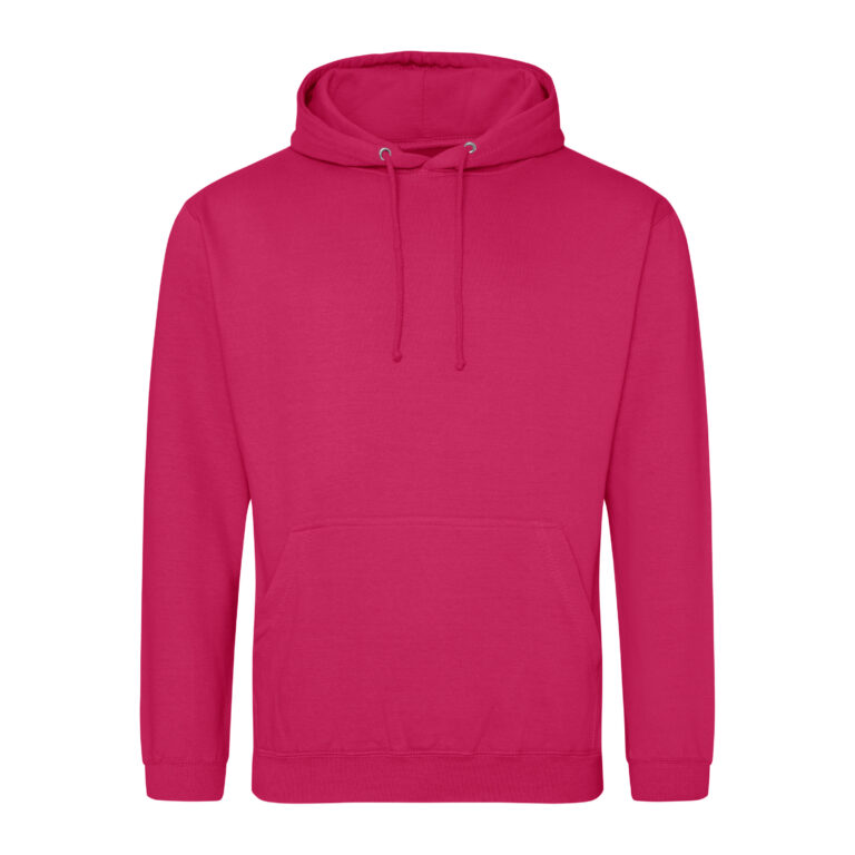 Bluza z kapturem JH001 - Hot Pink