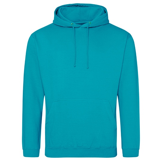 Bluza z kapturem klasyczna JH001 - Lagoon Blue