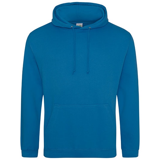 Bluza z kapturem JH001 - Tropical Blue
