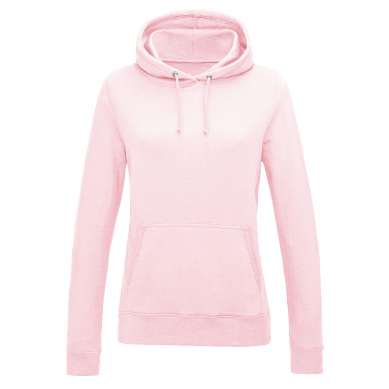 Bluza Damska Klasyczna Czesana Bawełniana JH001F - Baby Pink