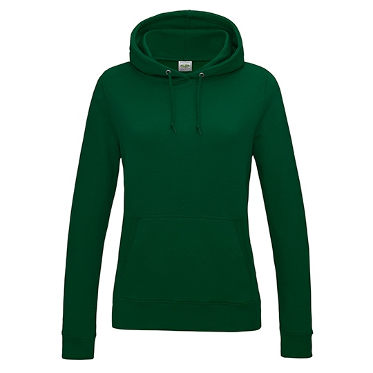 Bluza Damska Klasyczna Czesana Bawelniana JH001F - Bottle Green