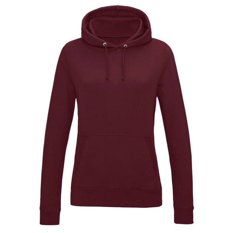 Bluza Damska Klasyczna Czesana Bawełniana JH001F - Burgundy