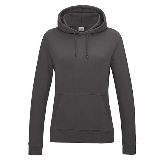 Bluza Damska Klasyczna Czesana Bawelniana JH001F - Charcoal (Heather)