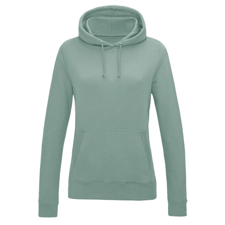 Bluza Damska Klasyczna Czesana Bawełniana JH001F - Dusty Green