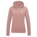 Bluza Damska Klasyczna Czesana Bawełniana JH001F - Dusty Pink