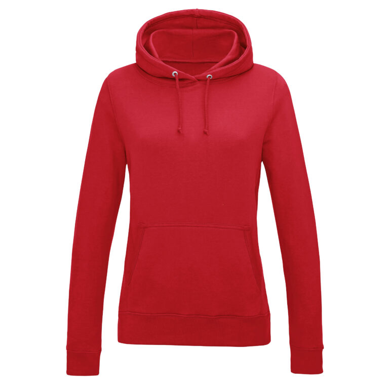 Bluza Damska Klasyczna Czesana Bawełniana JH001F - Fire Red