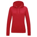 Bluza Damska Klasyczna Czesana Bawełniana JH001F - Fire Red