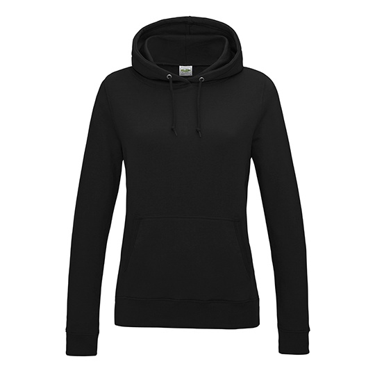 Bluza Damska Klasyczna Czesana Bawelniana JH001F - Jet Black
