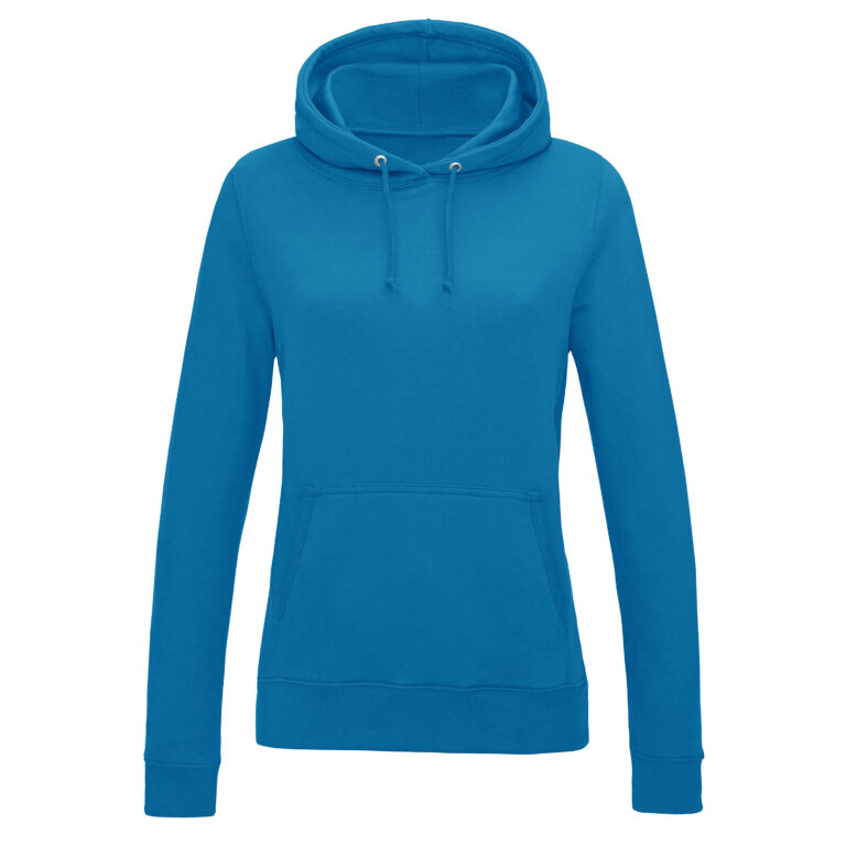Bluza Damska Klasyczna Czesana Bawełniana JH001F - Sapphire Blue