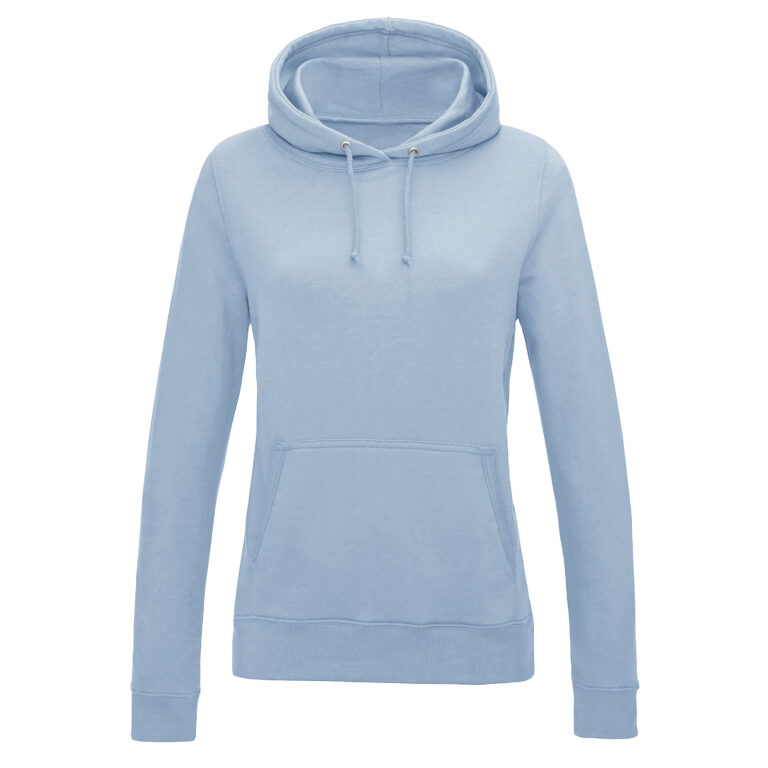 Bluza Damska Klasyczna Czesana Bawełniana JH001F - Sky Blue