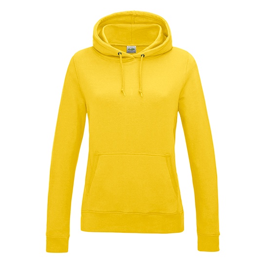 Bluza Damska Klasyczna Czesana Bawelniana JH001F - Sun Yellow