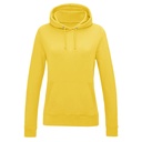 Bluza Damska Klasyczna Czesana Bawełniana JH001F - Sun Yellow