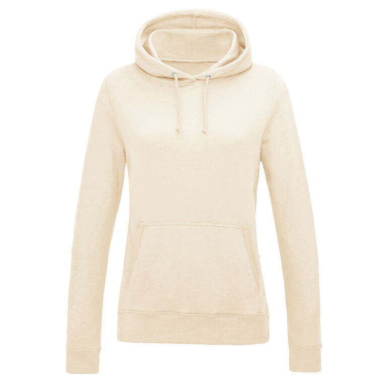 Bluza Damska Klasyczna Czesana Bawełniana JH001F - Vanilla Milkshake