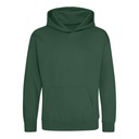 Bluza Dziecięca Klasyczna Czesana z Kapturem JH001K - Bottle Green