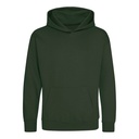 Bluza Dziecięca Klasyczna Czesana z Kapturem JH001K - Forest Green