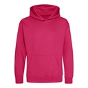 Bluza Dziecięca Klasyczna Czesana z Kapturem JH001K - Hot Pink