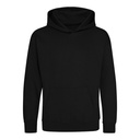 Bluza Dziecięca Klasyczna Czesana z Kapturem JH001K - Jet Black
