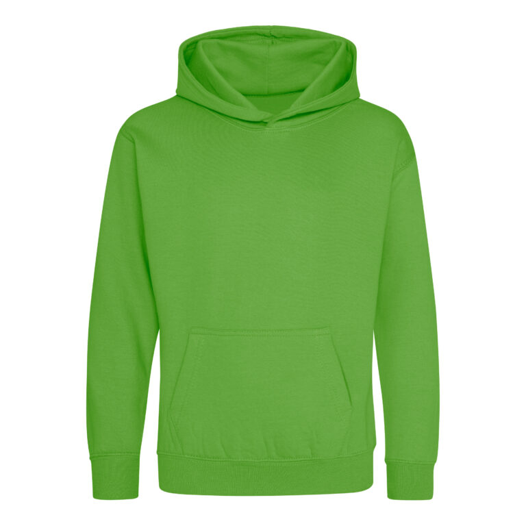 Bluza Dziecięca Klasyczna Czesana z Kapturem JH001K - Lime Green