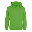 Bluza Dziecięca Klasyczna Czesana z Kapturem JH001K - Lime Green