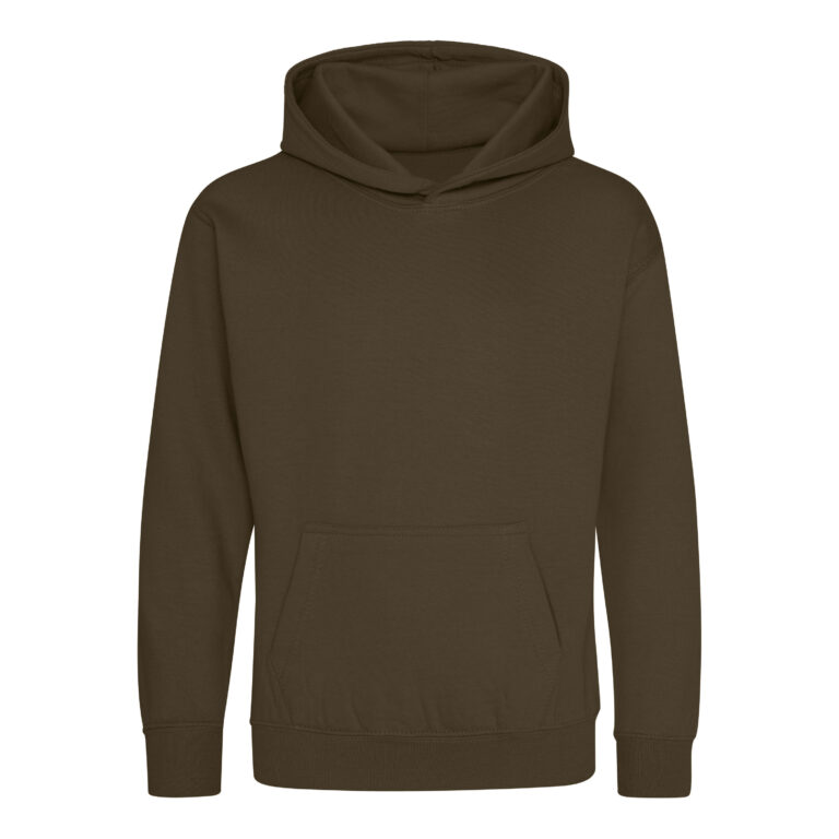 Bluza Dziecięca Klasyczna Czesana z Kapturem JH001K - Olive Green