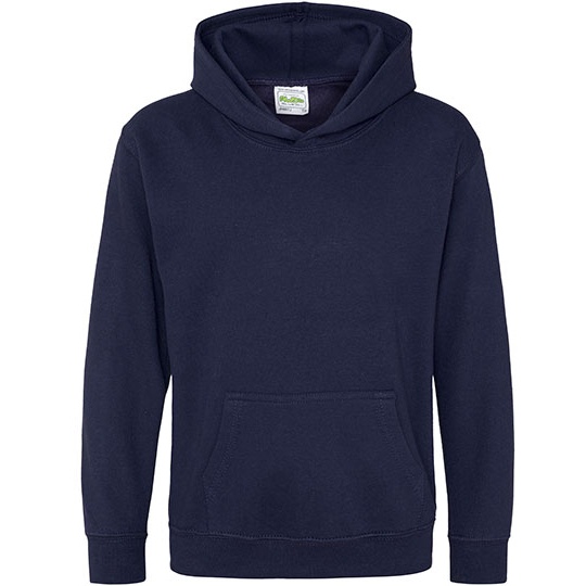 Bluza Dziecieca Klasyczna Czesana z Kapturem JH001K - Oxford Navy