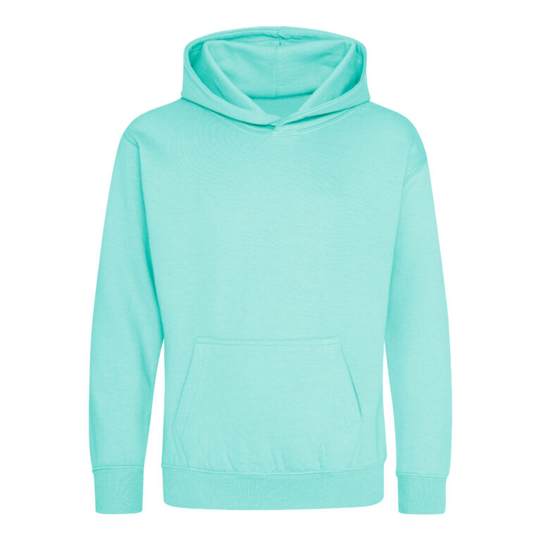 Bluza Dziecięca Klasyczna Czesana z Kapturem JH001K - Peppermint