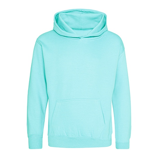 Bluza Dziecieca Klasyczna Czesana z Kapturem JH001K - Peppermint