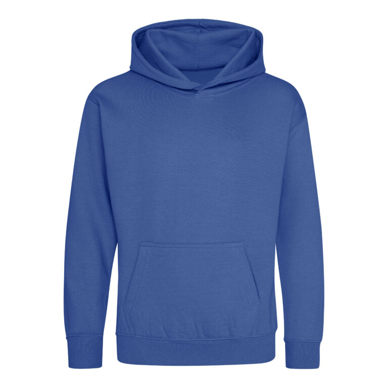 Bluza Dziecięca Klasyczna Czesana z Kapturem JH001K - Royal Blue